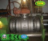 API 6D Carbon Steel High Pressure Flanged Trunnion Mounted Ball Valve