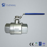 Stainless Steel 2PC Ball Valve with DIN M3 Standard