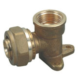 Brass Pipe Fitting (PX-3010) with Wallplate Elbow