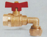 Brass Ball Valve with Elbow