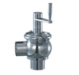 Stainless steel Grade Manual-Operated Cut-Off Valve