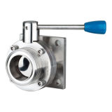 Sanitary Stainless Steel Wine Butterfly Valve (304/316L)