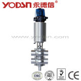 Sanitary Stainless Steel Double Seat Mix-Proof Valve