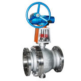 Stainless Steel Worm Gear Flanged Ball Valve