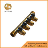 High Quality 4-Way Brass Manifold (TFM-070-04)