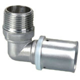 Brass Pipe Fitting (PX-4007) with Elbow Male