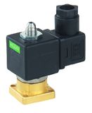 231W Hot Water Gas 3way Brass Panel Solenoid Valve G1/8''~G1/4''