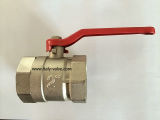 2 Inch Brass Forged Plated Female Ball Valve