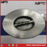Stainless Steel Dual Plate Swing Check Valve (H76)