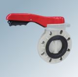 Pph Hand Actuator Butterfly Valve