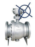 API Cast Steel Trunnion Type Ball Valve with ISO