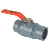 Two Pieces Ball Valve in PVC Material