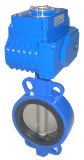 Wafer Butterfly Valve with Electric Actuator
