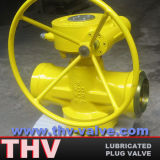 Worm Gear Operated Welded End Lubricated Plug Valve