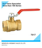 2-PC Manual Operated Female Threaded Brass Ball Valve Pn16