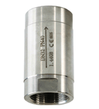 Precision Casting Stainless Steel Screwed 1PC-Spring Vertical Check Valve
