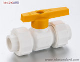 PPR Ball Valve with Compression Nut/Handle Valve with Plastic Handle