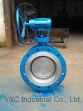 Pneumatic Flanged End High Performance Butterfly Valve From China
