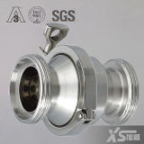 Stainless Steel Hygienic Sanitary Male Check Valve