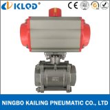 Pneumatic Air Actuated Ball Valve with Stainless Steel Body