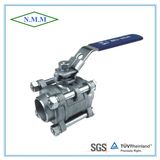 Stainless Steel Full Bore Butt Weld 1000wog 3PC Ball Valve