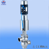 Sanitary Stainless Steel Pneumatic Clamp Reversing Valve with Intelligent Electric Valve Positioner