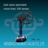 GOST Long Neck Fully Welded Underground Steel Ball Valve Pn40