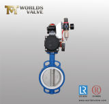 PTFE Seated Pneumatic Wafer Butterfly Valve