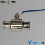 Sanitary Stainless Steel Ball Valve with Clamps Ends