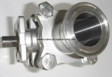 Sanitary 1PC/2PC/3PC Clamped Stainless Steel Ball Valve