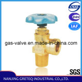 Low Pressure PX-34 Brass Argon Cylinder Valve for Gas Cylinder (Ar)