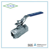 Stainless Steel Reduced Bore Threaded End 2PC Ball Valve in 2000wog
