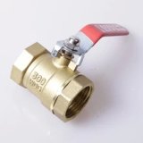 Double Female Brass Ball Valve for Water Heating