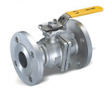 Manual Operated Flanged End High Mounting Pad Ss Ball Valve