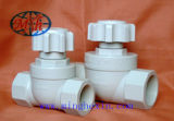 White Plastic Stop Valve with ISO SGS