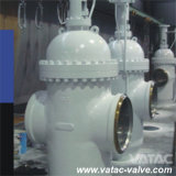 OS&Y Cast Steel RF Flanged Expanding Gate Valve