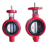Castting Iron Wafer Butterfly Valve with Splinning