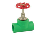 PPR Stop Valve with Iron Handle or Plastic Handle