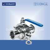 Clamped Ball Valve with Manual Handle