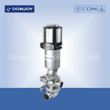 Pneumatic Divert Seat Valve with Sensor and Positioner