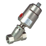 Pneumatic Angle Seat Valve with Ss Actuator (RJQ22)