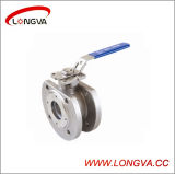 Sanitary Stainless Steel Flanged Ball Valve