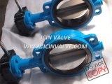 Gear Box Awwa Butterfly Valve with Wafer Type (D371J)