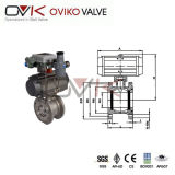 API 6D Forged Lever/Handle Flanged Wafer Ball Valve