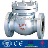 DIN Pn25 Cast Stainless / Carbon Steel Swing Check Valve