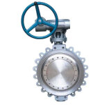 API Lug Stainless Steel Metal Sealed Triple Eccentric Butterfly Valve