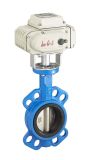 EPDM Wafer Electric Actuator Butterfly Valve