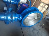 Manual Operation Ductile Iron Flange Butterfly Valve