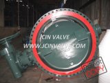 High Performance Butterfly Valve with Double Flanged and Manual