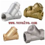 Stainless Steel Y Type Spring Check Valve